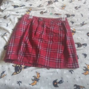 Plaid skirt